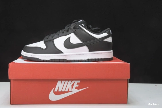 Retro (2021)   DD1503-101 Nike Low Dunk Panda White Black 0308